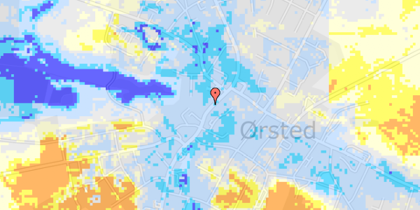 Ekstrem regn på Rougsøvej 87, 2. th