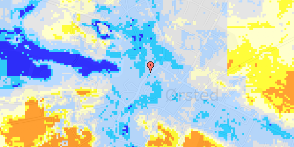 Ekstrem regn på Rougsøvej 89