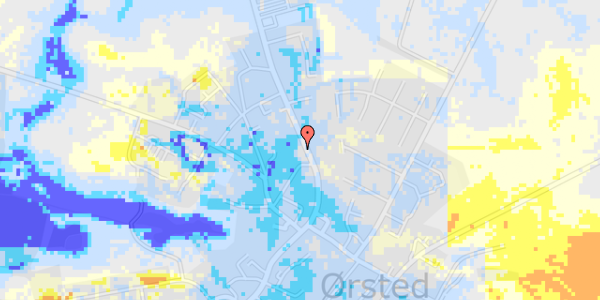 Ekstrem regn på Rougsøvej 113