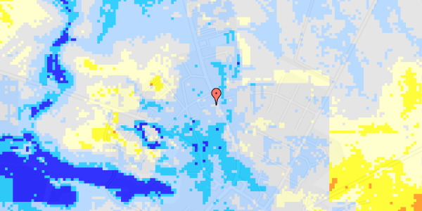 Ekstrem regn på Rougsøvej 121E