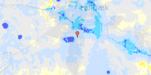 Ekstrem regn på Rougsøvej 155C