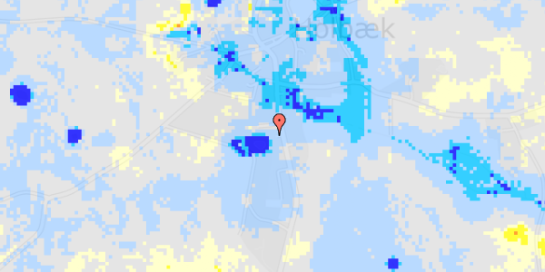 Ekstrem regn på Rougsøvej 155D