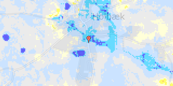 Ekstrem regn på Rougsøvej 163