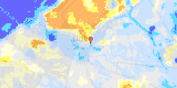 Ekstrem regn på Rougsøvej 215B