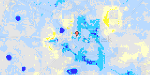 Ekstrem regn på Rougsøvej 228