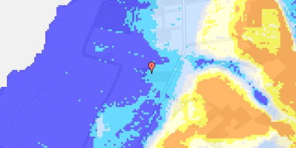 Ekstrem regn på Rougsøvej 239