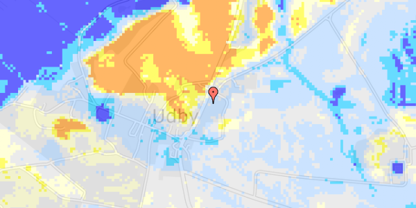 Ekstrem regn på Rougsøvej 280