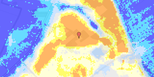 Ekstrem regn på Rougsøvej 292