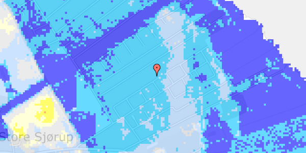 Ekstrem regn på Strandskadevej 43