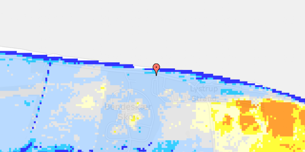 Ekstrem regn på Strandvejen 16