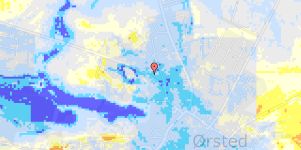 Ekstrem regn på Sygehusvej 30