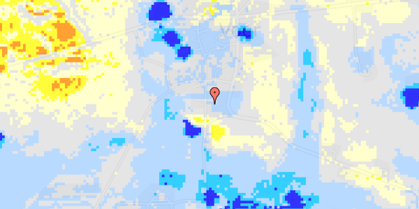 Ekstrem regn på Voer Gade 8