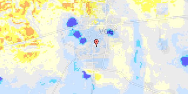 Ekstrem regn på Voer Gade 18