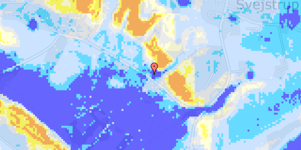 Ekstrem regn på Boesvej 2