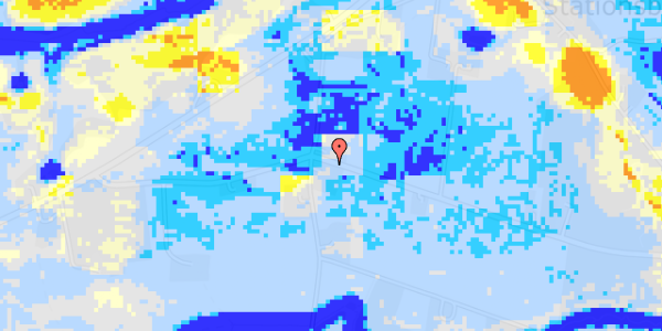 Ekstrem regn på Galtenvej 10