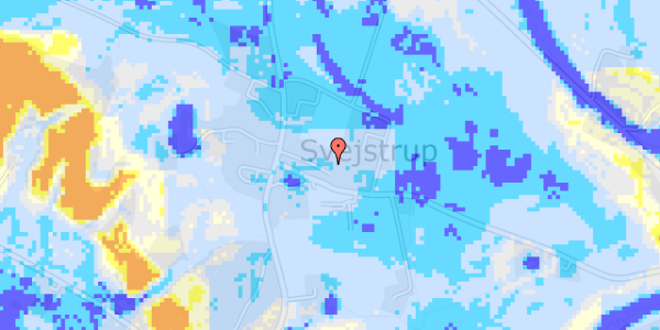 Ekstrem regn på Hannesvej 9