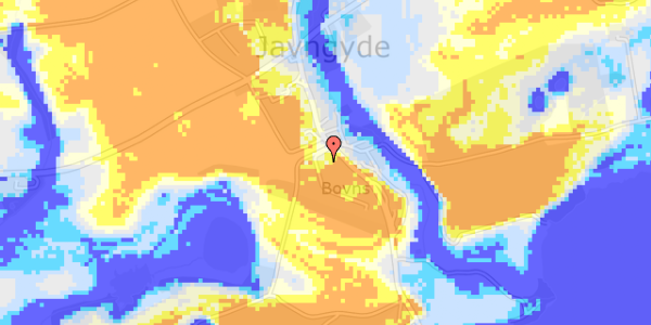 Ekstrem regn på Ilsøvej 1