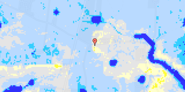 Ekstrem regn på Kielsgaardsvej 21