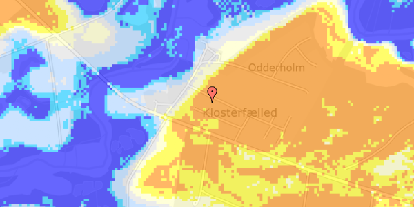 Ekstrem regn på Klosterfælled 6