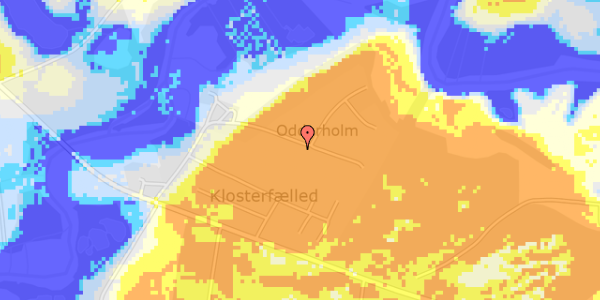 Ekstrem regn på Odderholm 16