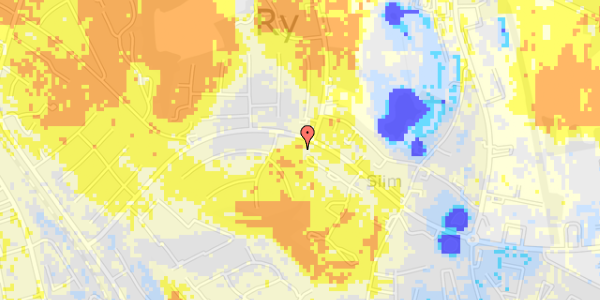 Ekstrem regn på Platanvej 16B