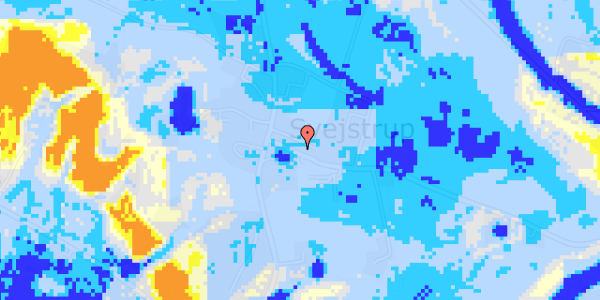 Ekstrem regn på Svejstrupvej 20