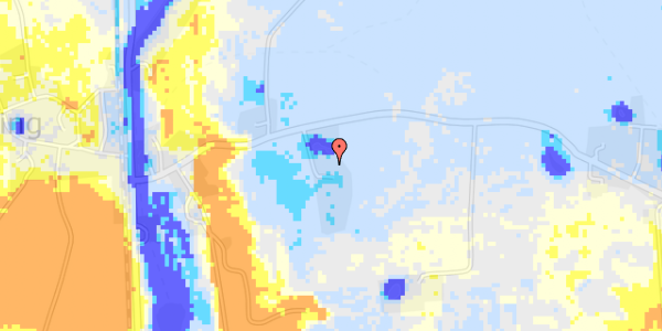 Ekstrem regn på Tulstrupvej 8