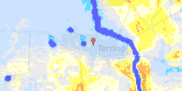 Ekstrem regn på Tulstrupvej 25A