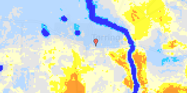 Ekstrem regn på Tulstrupvej 29