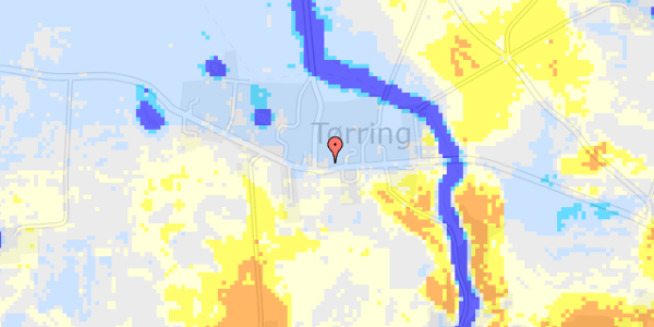 Ekstrem regn på Tulstrupvej 31