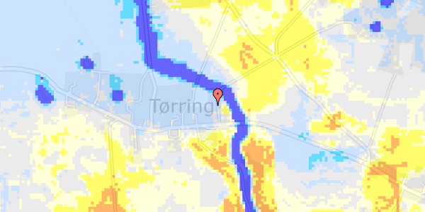 Ekstrem regn på Tulstrupvej 47