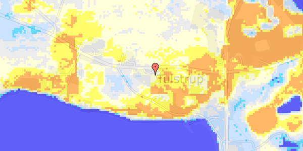 Ekstrem regn på Tulstrupvej 76