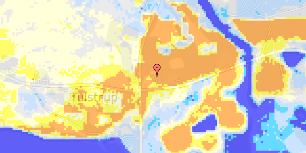 Ekstrem regn på Tulstrupvej 87