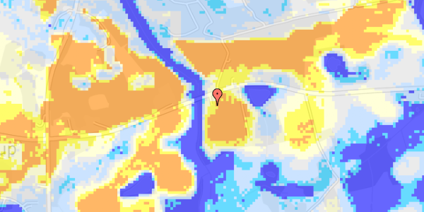 Ekstrem regn på Tulstrupvej 98