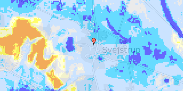 Ekstrem regn på Klokkehøj 4