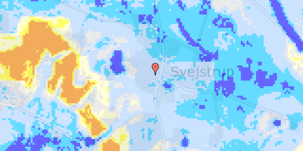 Ekstrem regn på Klokkehøj 5