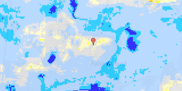 Ekstrem regn på Bellisvej 2