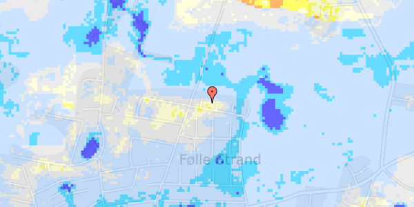 Ekstrem regn på Følfodvej 22