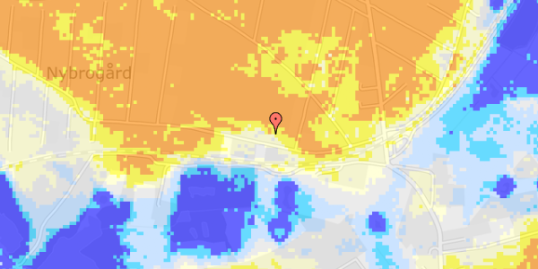 Ekstrem regn på Gl. Randersvej 14