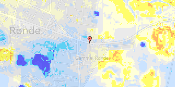 Ekstrem regn på Grenåvej 6E