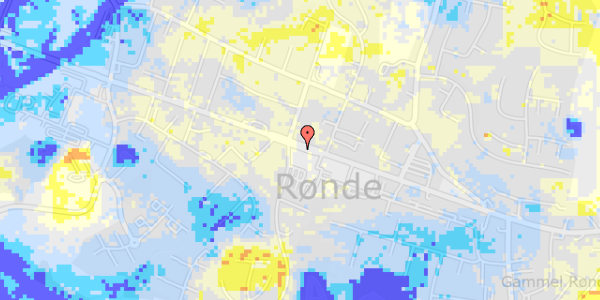 Ekstrem regn på Hovedgaden 65