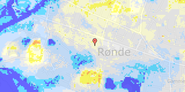 Ekstrem regn på Hovedgaden 69N