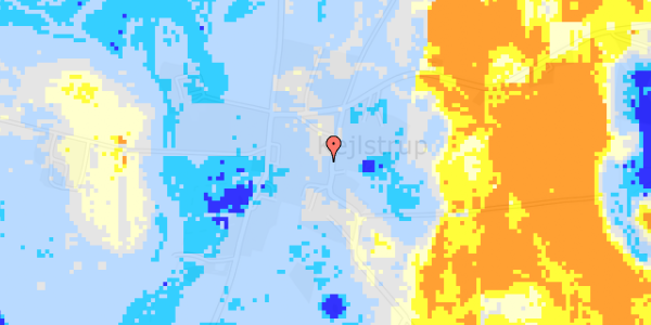 Ekstrem regn på Kærtoften 8