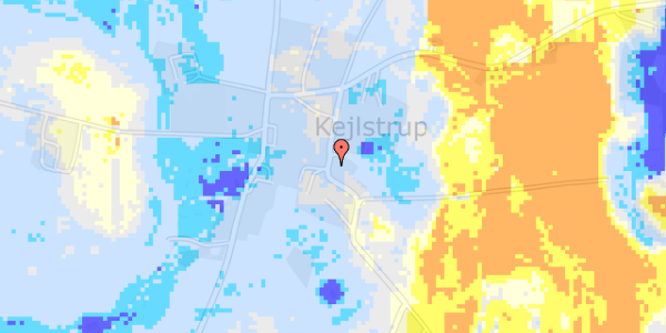 Ekstrem regn på Kærtoften 9