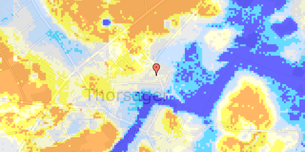 Ekstrem regn på Lille Randers 23