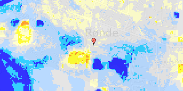 Ekstrem regn på Lillerupvej 25