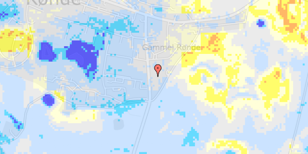 Ekstrem regn på Molsvej 26