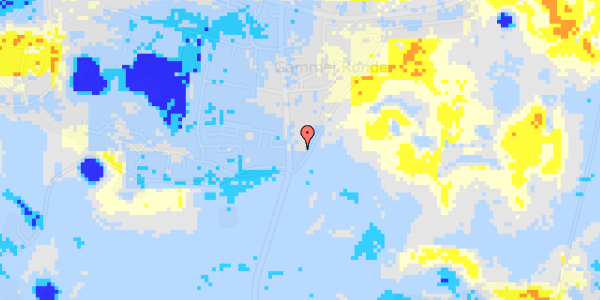 Ekstrem regn på Molsvej 30B