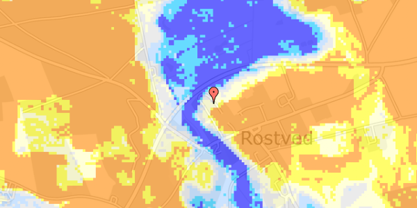 Ekstrem regn på Nauhøjvej 19