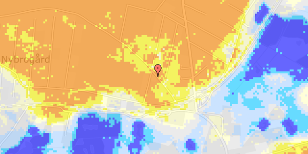 Ekstrem regn på Nøddevej 10